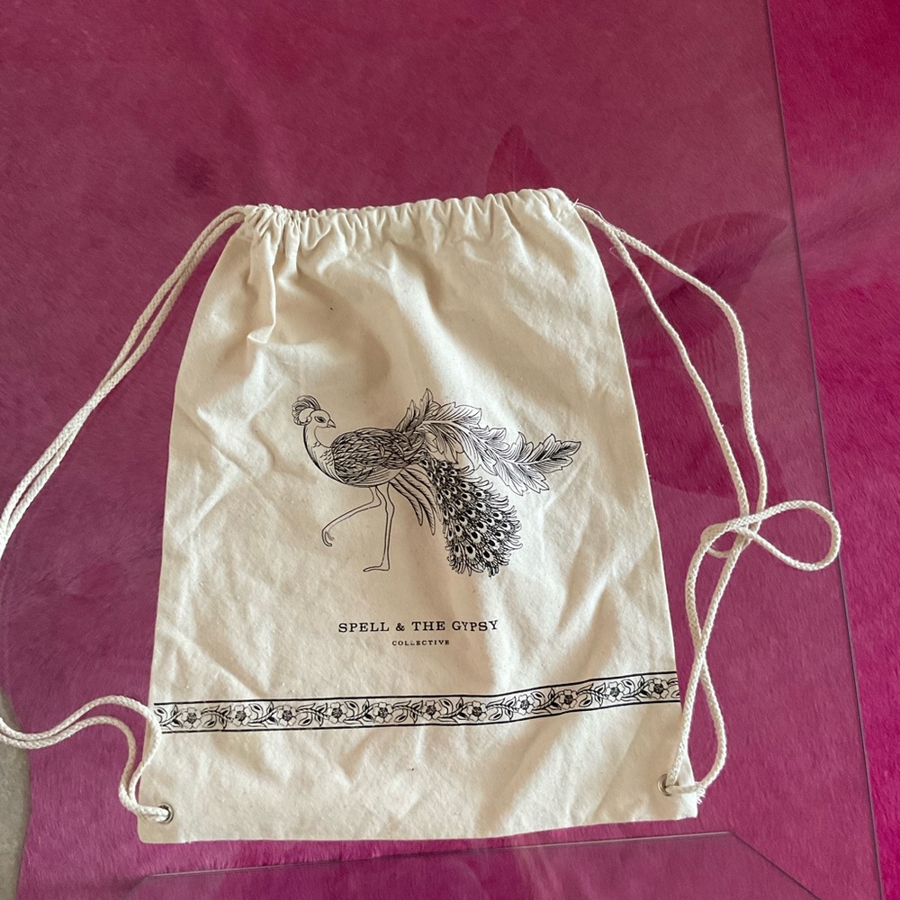SPELL PEACOCK BACKPACK RARE